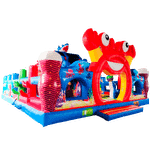 Коммерческий надувной батут «Крабиссимо» 11*9*7 м