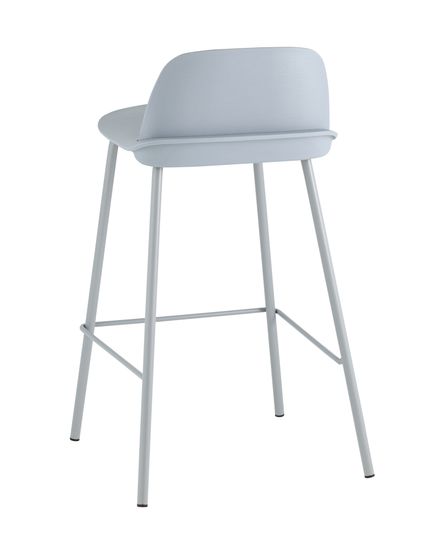 Стул полубарный Mist, серо-голубой 4 шт