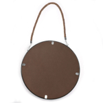 Зеркало настенное круглое АНТУРАЖ д 27,7/30см на канате