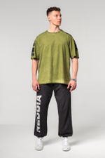 Футболка WASHED-OFF OVERSIZED T-SHIRT LIFTING CLUB 368
