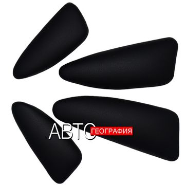 Мягкие накладки на ручки дверей Kia Rio IV рестайлинг (2020-наст. время) из экокожи