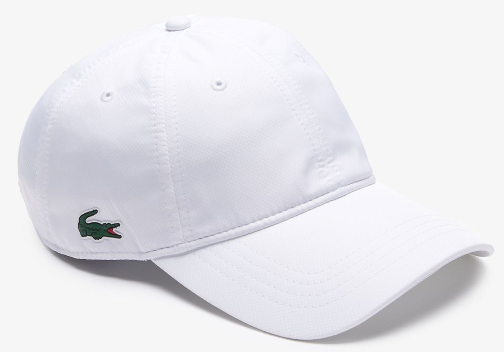 Теннисная кепка Lacoste Sport Lightweight Cap - white