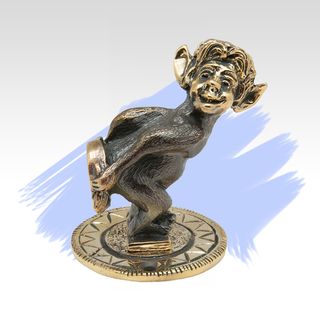 Домовенок "Федя" (ограничитель для двери)