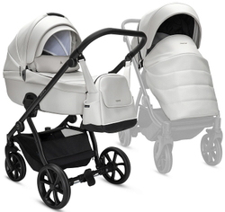 Детская коляска Noordi Fjordi Leather V2 2 в 1 1462817 Cloud