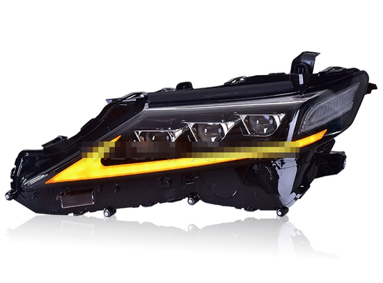 Передние светодиодные фары Тойота Камри V70 2019-2022 V1 type [Комплект Л+П; FULL LED; яркие ходовые огни; динамичный поворотник]