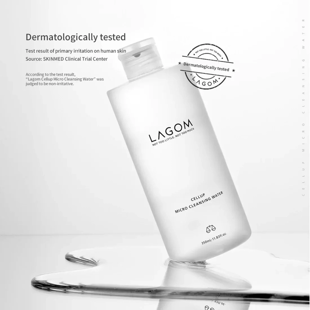 LAGOM Мицеллярная вода для чувствительной кожи лица CELLUP MICRO CLEANSING WATER (350ml)