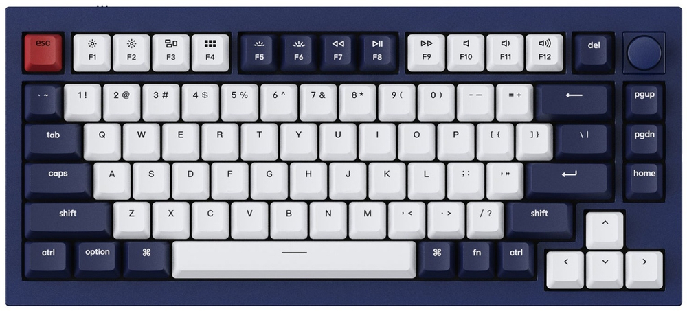 Клавиатура Keychron Q1 Q1O1_Keychron синий