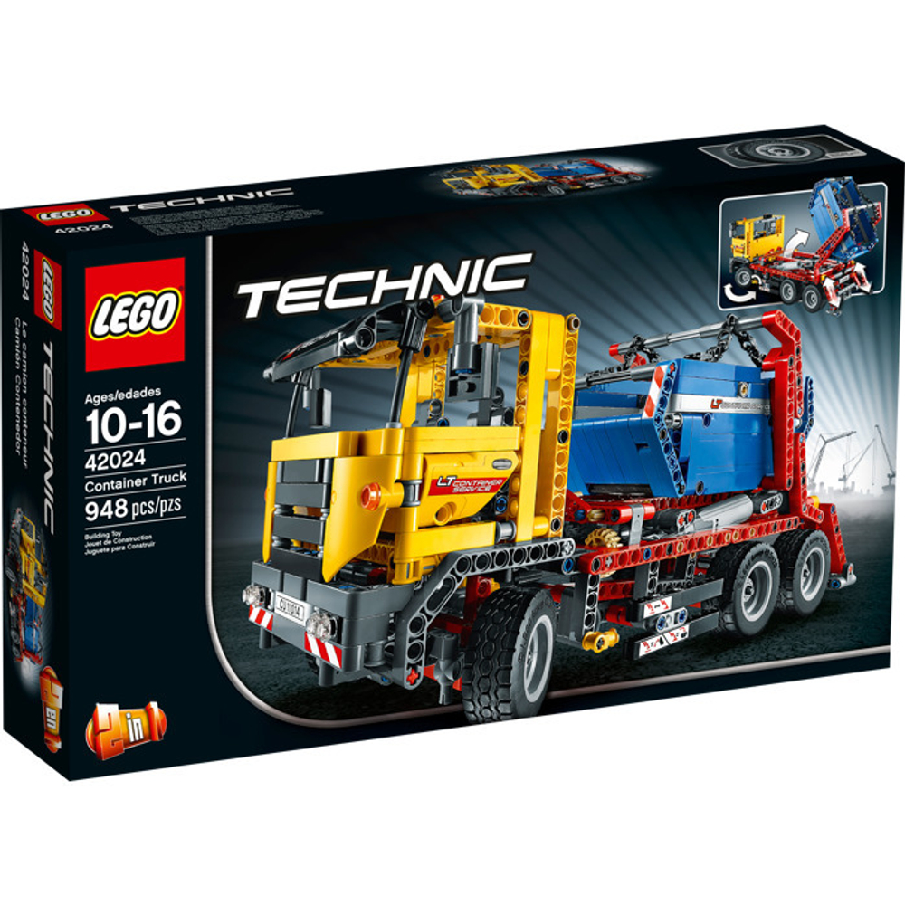 LEGO Technic: Контейнеровоз 42024 — Container Truck — Лего Техник