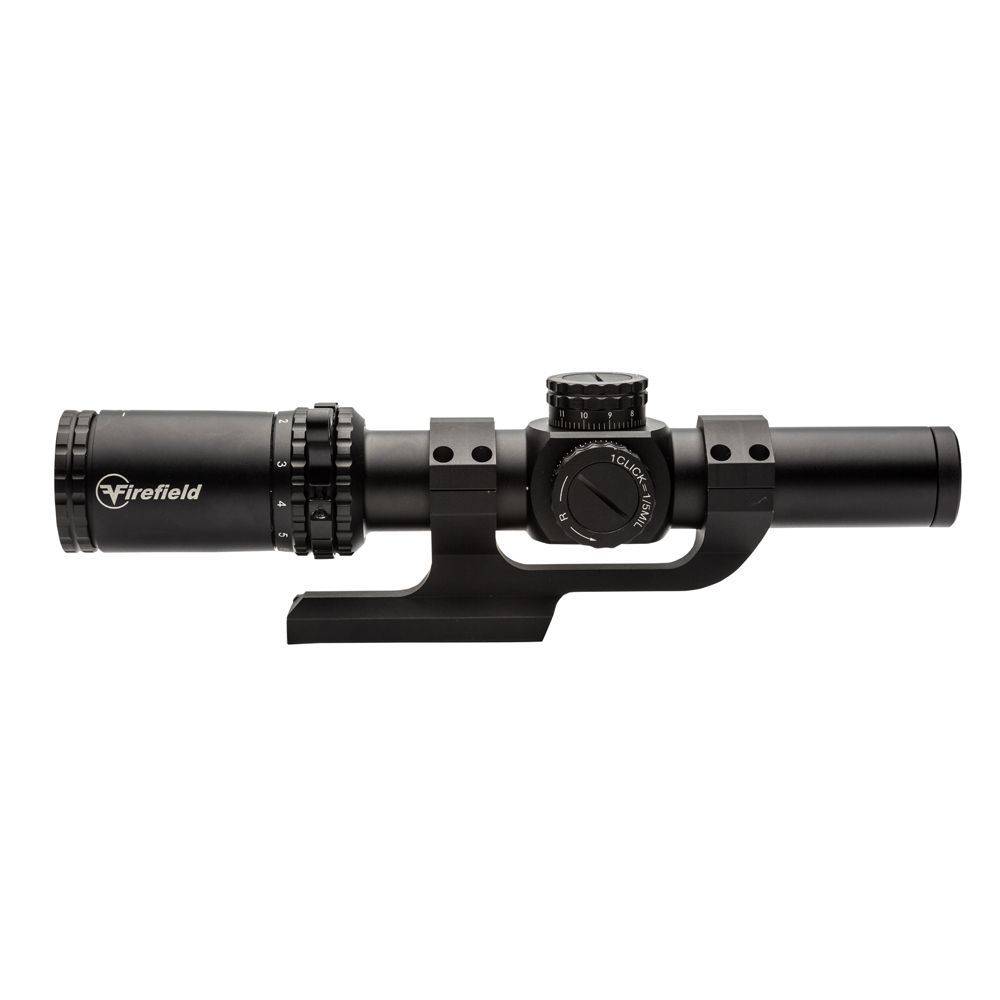 Оптический прицел Firefield RapidStrike 1-6x24 SFP Circle Dot с подсветкой, кольца в комплекте (FF13070K)