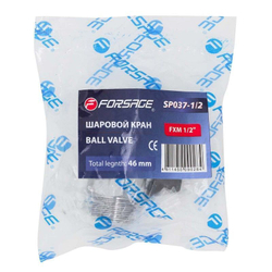 Кран воздушный шаровый 1/2" Forsage