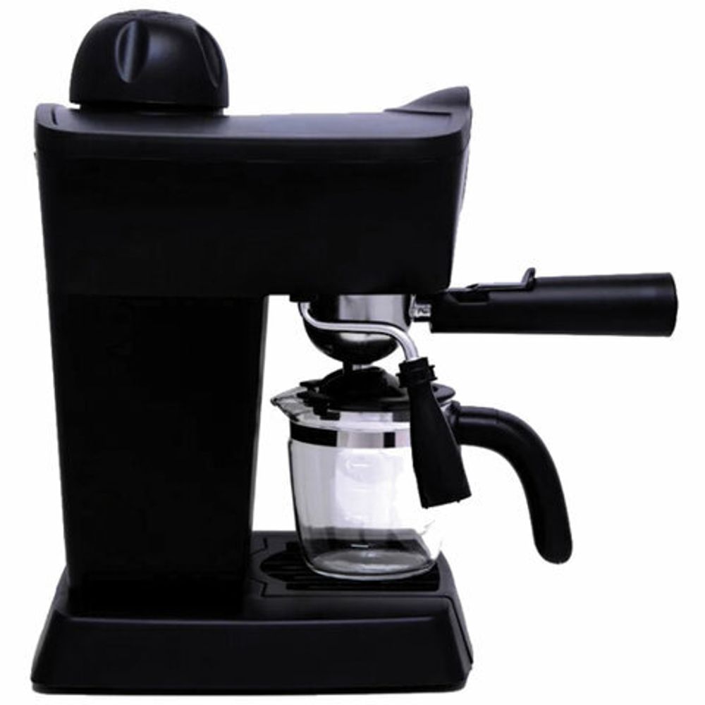 Кофеварка рожковая KITFORT КТ-706, 800 Вт, объем 0,25 л, 3,5 бар, ручной капучинатор, черная