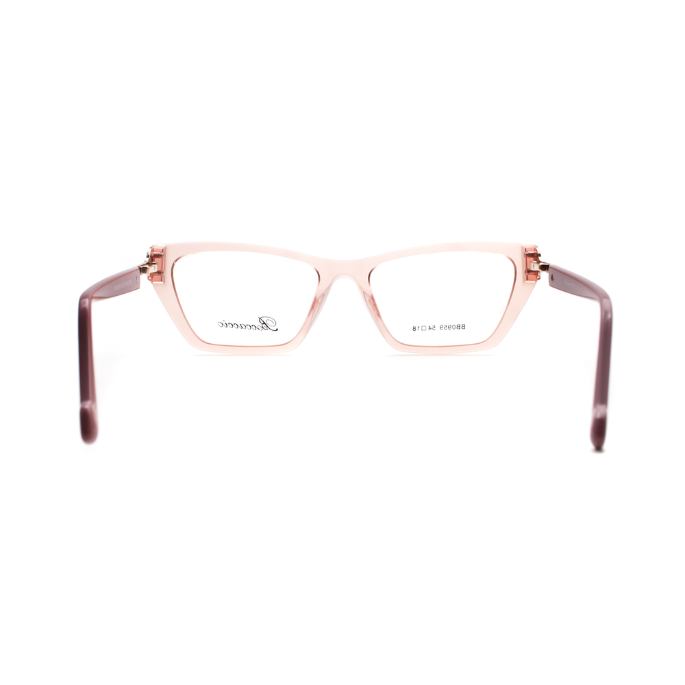 Оправа бабочка Boccaccio BB0959 C5 прозрачно-розовый/золотой (Китай)