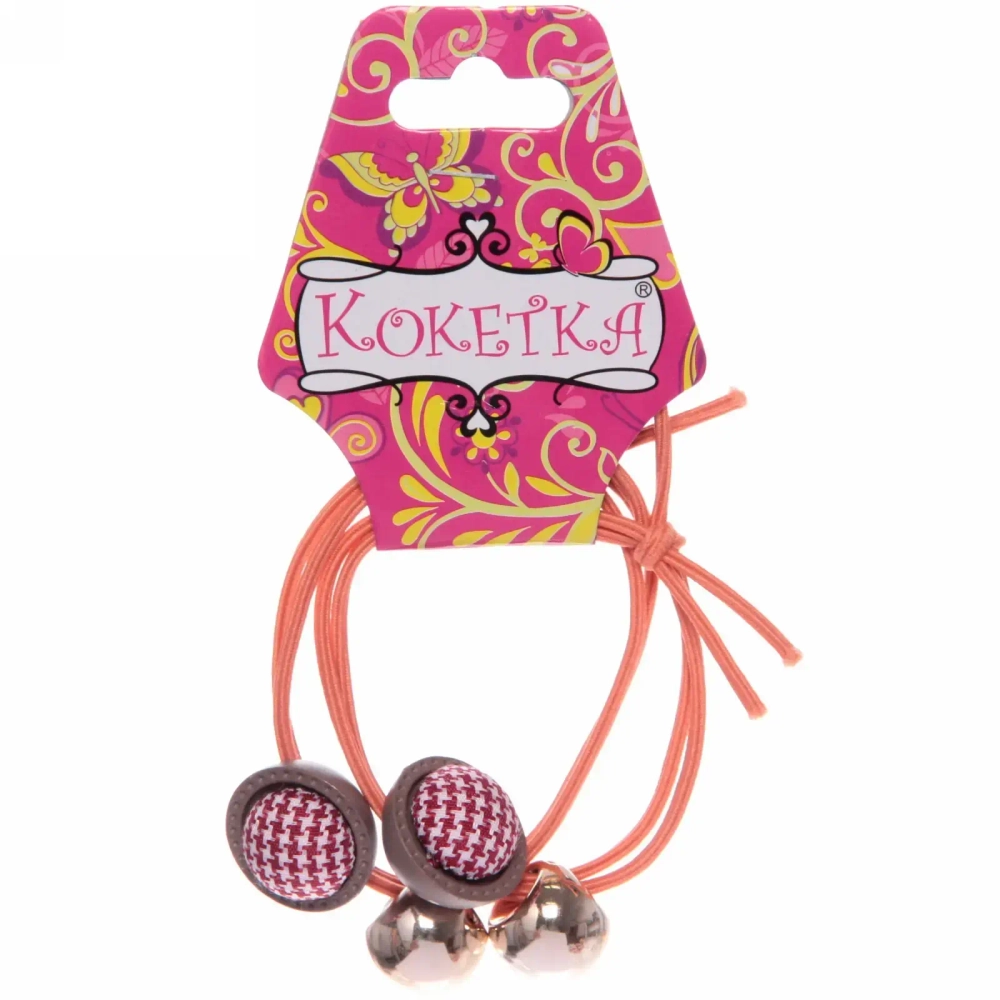 Резинки для волос 2шт «Кокетка - Prima Ola», цвет микс, d-5см