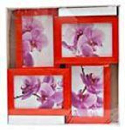 Мультирамка деревянная 4 фото 10*15см.