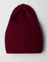 Женская шапка бини на осень