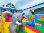 Коммерческий надувной батут «Парк развлечений 2» 10*6*6 м