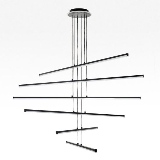 CL203761 Trent Черный Люстра