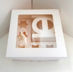 Коробка для 5 капкейков с местом под бенто.