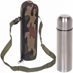 Термос металлический 500мл в чехле «Хаки»