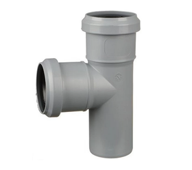Тройник Ostendorf HTEA d40 мм 87° пластиковый для внутренней канализации