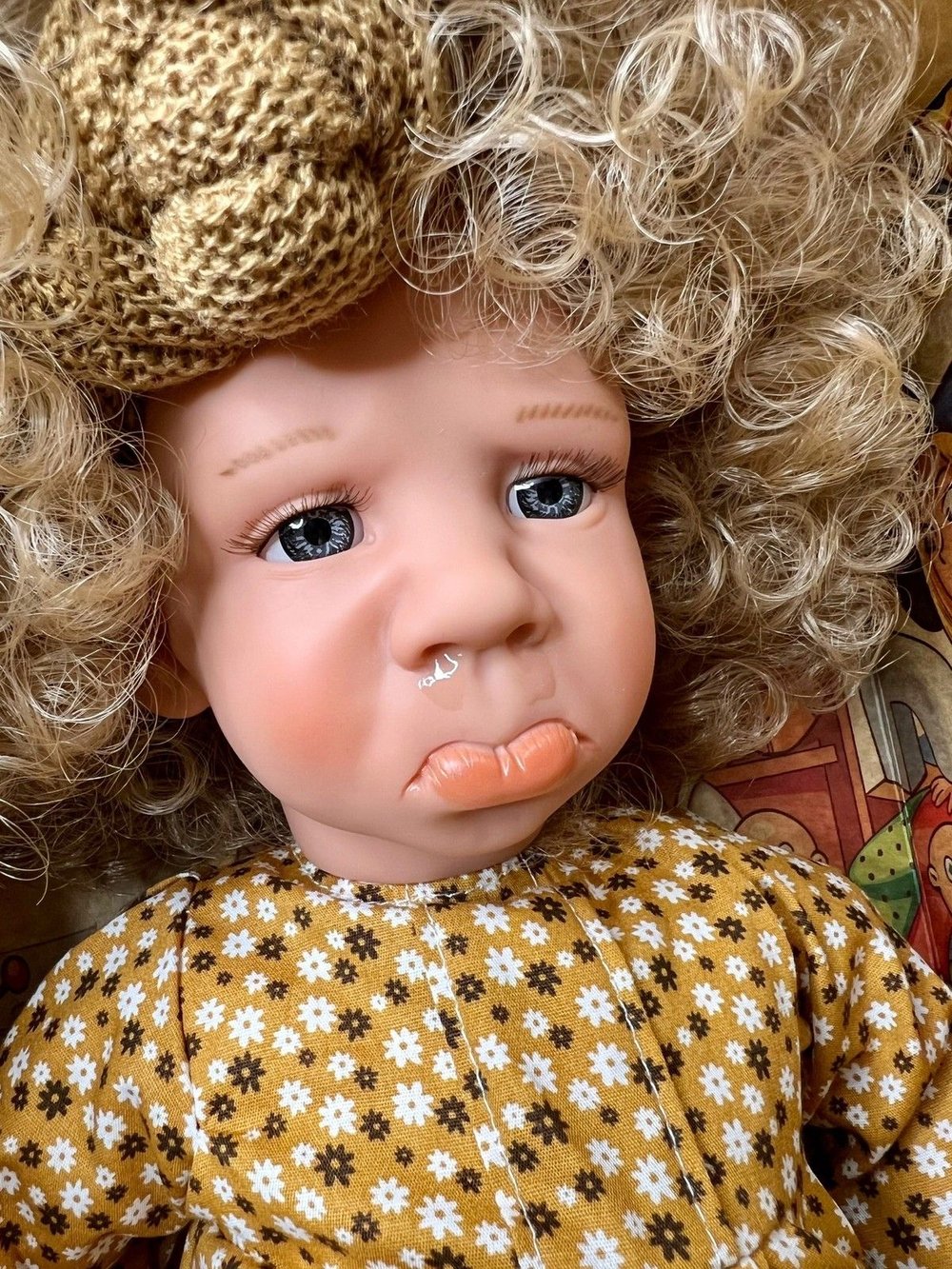 Кукла LAMAGIK мягконабивная 38см Gestito (12037)