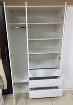 Шкаф Мори МШ 1200.1 Белый