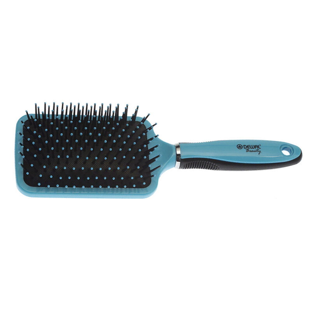 Парикмахерская щётка Dewal Beauty DBGL3 "Голубая лагуна ", 13 рядная
