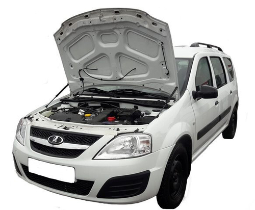 Амортизатор (упор) капота на Lada (ВАЗ) Largus 05-06(с 2012 по 2021 г.в.)Autoinnovation