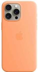 Накладка IPhone 15 Pro Max with MagSafe orange sorbet
