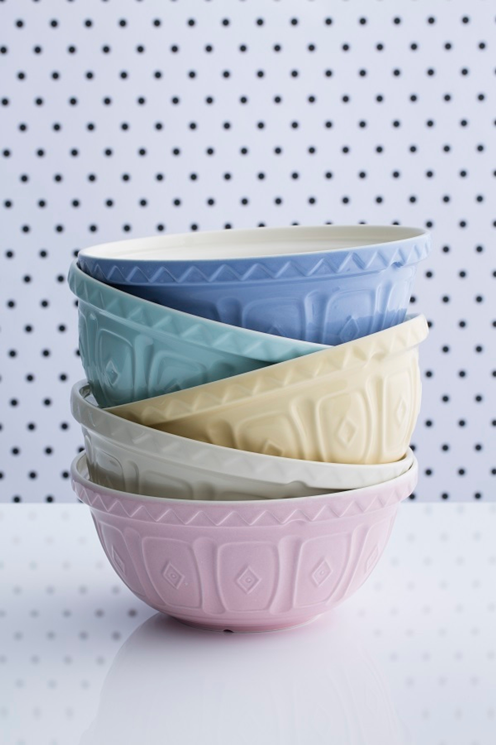 Миска для смешивания colour mix, D26 см, 2,7 л, светло-голубая