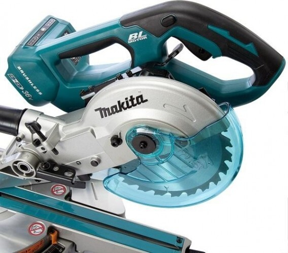 Пила торцовочная аккумуляторная MAKITA DLS 714 Z с бесщеточным двигателем без АКБ и ЗУ DLS714Z