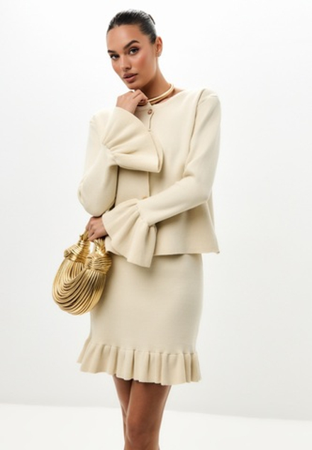 Юбка с оборкой