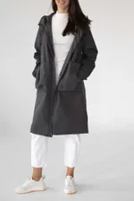 Купить Плащ ko-ko-ko Женский Графитовый Плащ ko-ko-ko Женский Графитовый