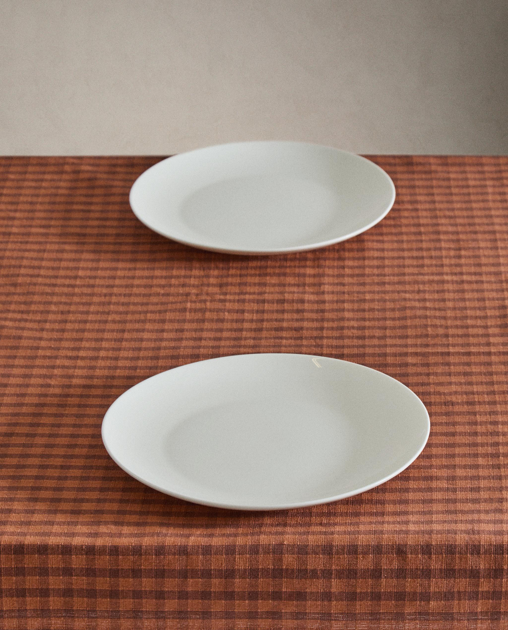 Zara Home скатерть из хлопка, клетка, 250 150 см