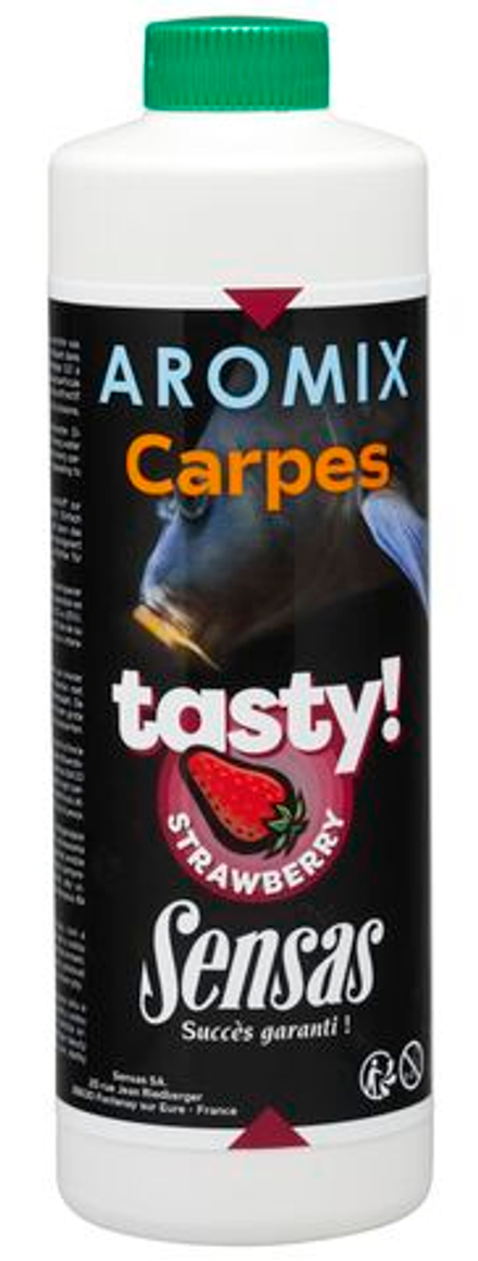 Ароматизатор Sensas AROMIX CARP TASTY STRAWBERRY 0.5л