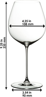 Набор из 2-х бокалов для красного вина Old World Pinot Noir Veritas 700 мл Riedel