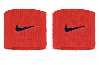 Напульсник теннисный Nike Swoosh 2P - Оранжевый
