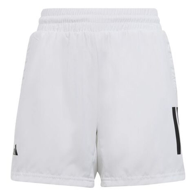 Шорты для мальчика теннисные Adidas Club Tennis 3-Stripes Shorts - white