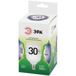 Лампа светодиодная ЭРА GREEN LINE LED POWER T70-30W-865-E27 GL 30Вт колокол холодный свет Е27 | Лампы cветодиодные POWER