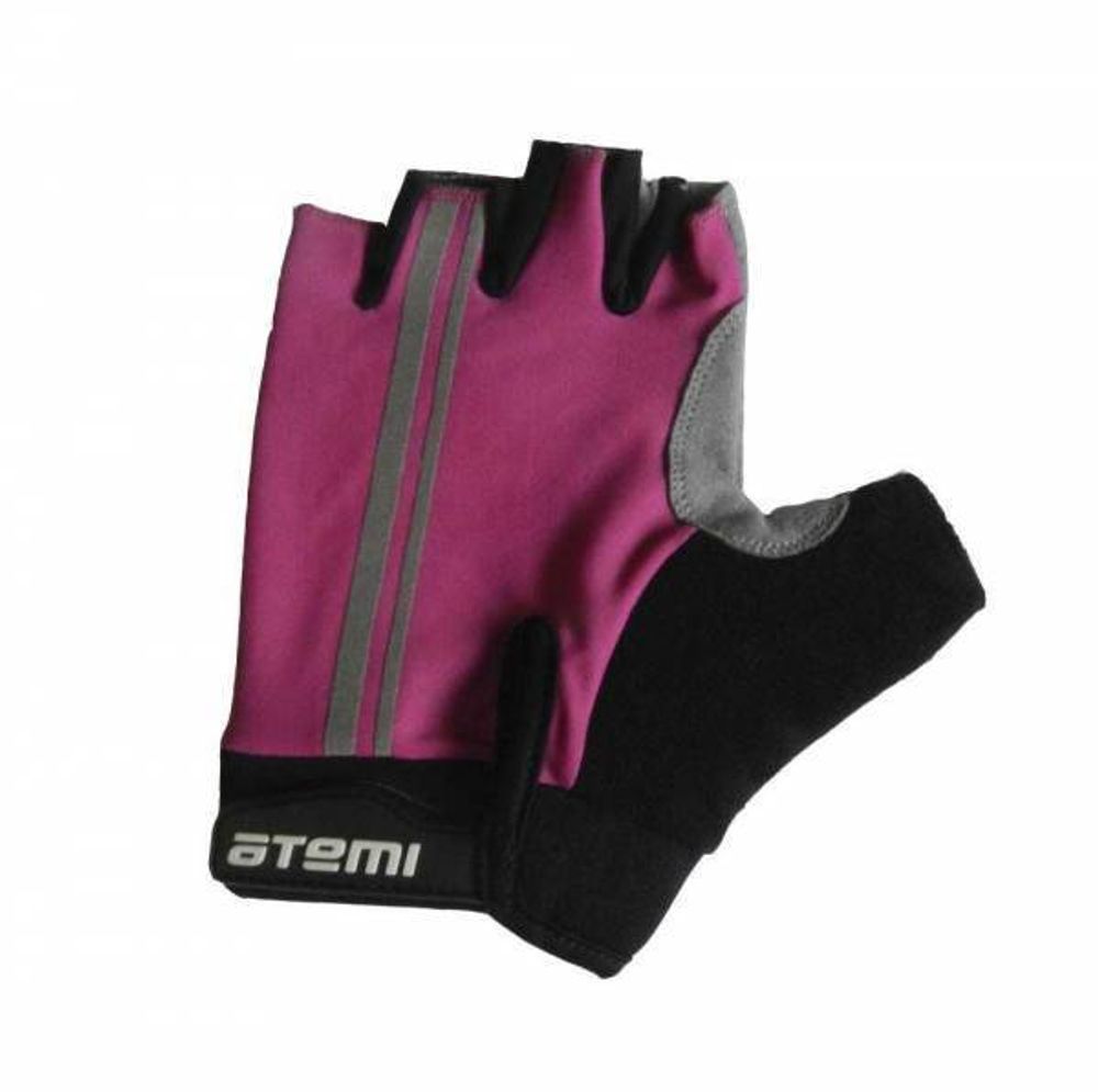Велосипедные перчатки Atemi, розовые, Размер, L, AGC-05