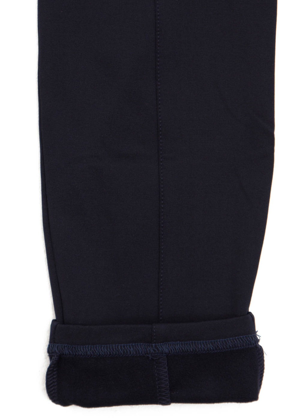 Леггинсы на флисе "Вербена" для беременных т.синий