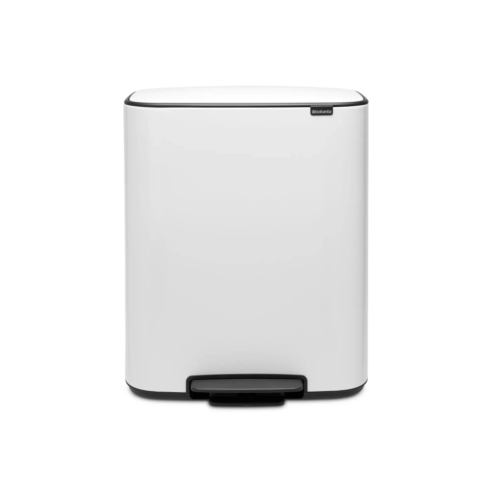 Brabantia Контейнер для мусора Bo 2x30 л белый