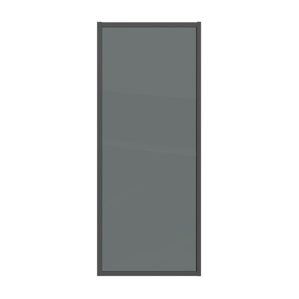 Боковая стенка Grossman Style 200.K33.05.90.21.10 (90х195) черный матовый,стекло тонированное, 1 место