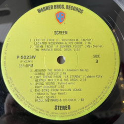 Винтажная виниловая пластинка LP Screen Музыка Из Кинофильмов (Japan 1968) (Obi) Raindrops Keep Fallin On My Head