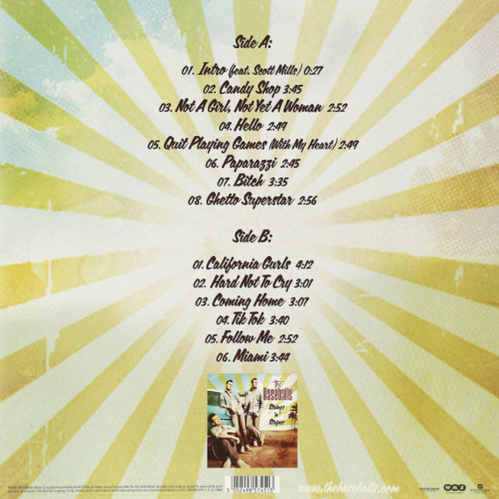 The Baseballs / Strings 'n' Stripes (LP)