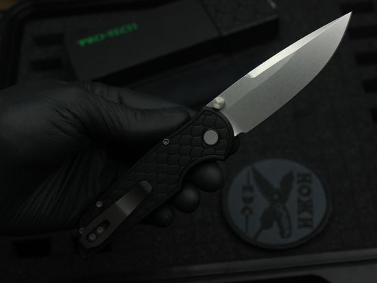 Нож Pro-Tech Tactical Response 3 Reptile TR-3 Integrity, клинок из стали S35VN, рукоять Алюминий