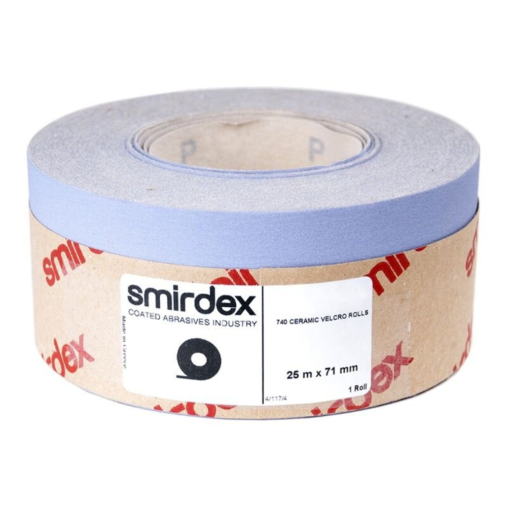 P240 Абразивные рулоны SMIRDEX Ceramic Film 840, 70мм*25м