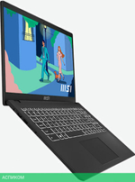 Ноутбук MSI MS-15HK Modern 15 B7M-260XBY Windows 11 Pro Classic Black (9S7-15HK12-260)