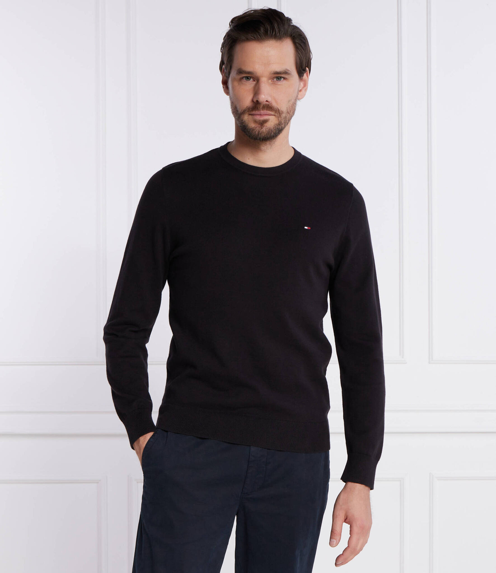 Свитер CLASSIC CREW Tommy Hilfiger - черный(MW0MW32026)
