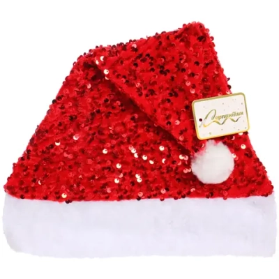 Колпак новогодний «Сияние», Красный